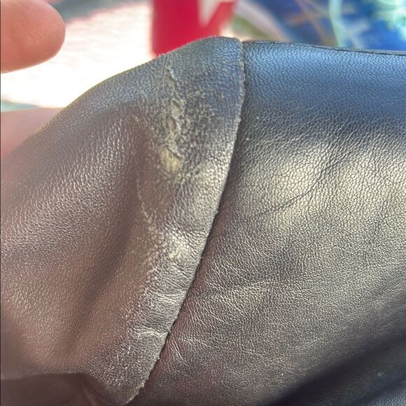 DC COLLECTION Black Leather Jacket Sleek Design - Picture 8 of 8